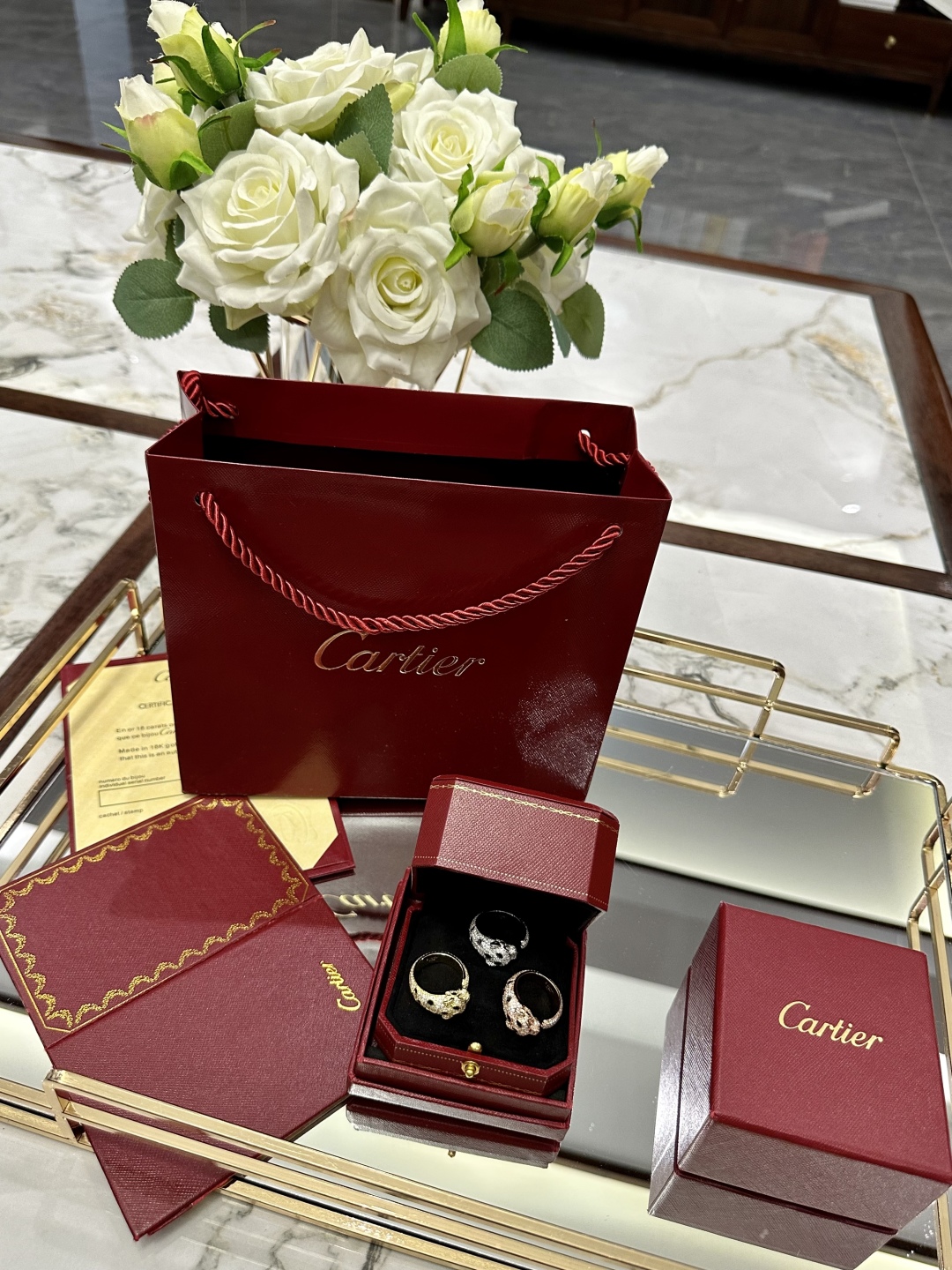 CARTIER jewelry model 28